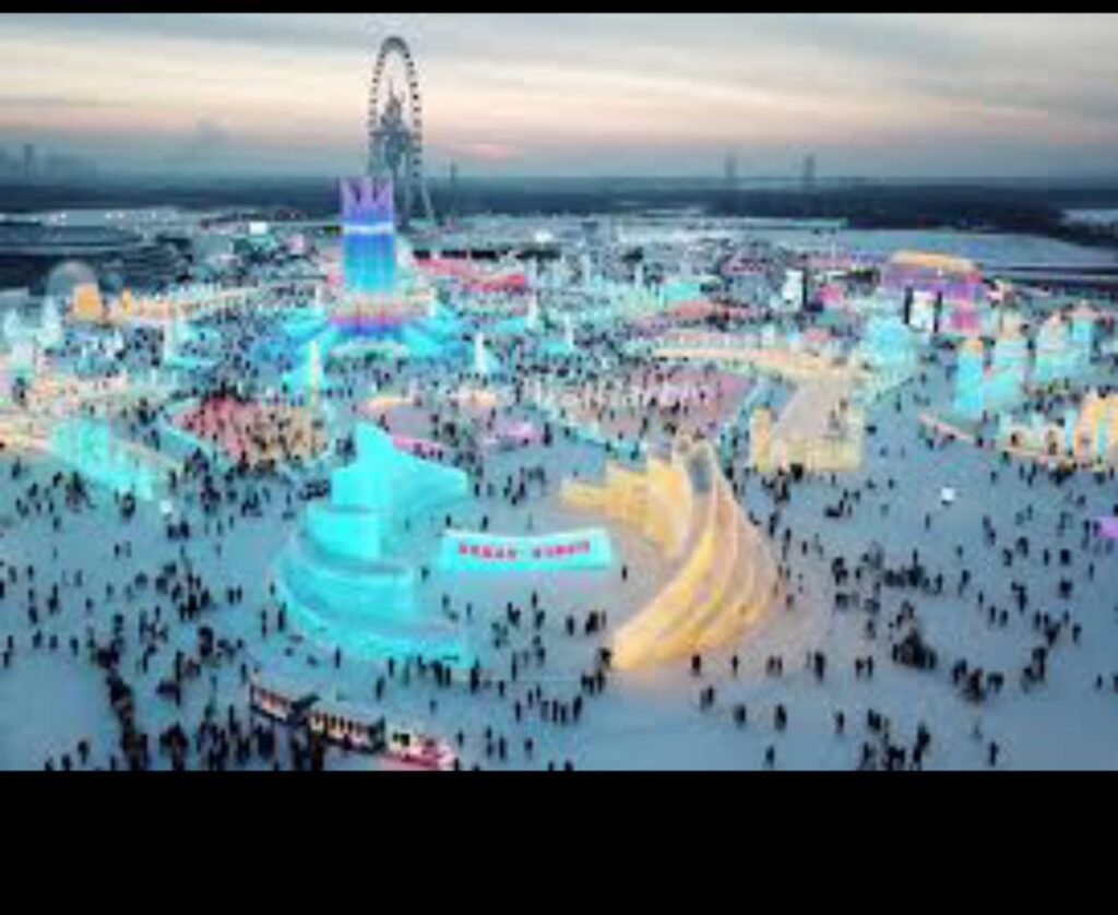 تاريخ _مهرجان_ هاربن _للجليد – الصين