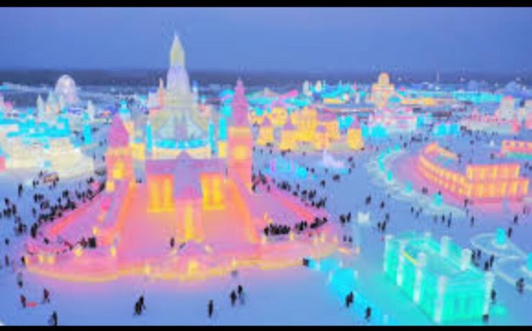 مهرجان_ هاربن_ للجليد – الصين