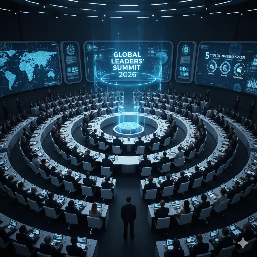 استخدام التقنيات الرقمية والذكاء الاصطناعي في إدارة وتأمين المؤتمرات الحكومية العالمية.